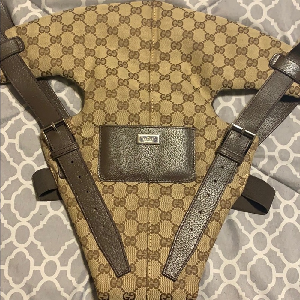 Gucci baby carrier